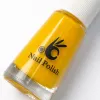Yellow nail polish bottle, acrylic frosted bottle body, 30ml special storage container for nail art Application Scenario